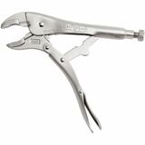 Vise-Grip The Original Curved Jaw Locking Pliers With Wire Cutter - 10" (254 mm) Length - Alloy Steel - Curved Jaw, Jaw Locking, Heat Treated, Durable - 1 Each
