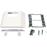 Middle Atlantic V4047VX Faceplates & Mounting Boxes Wiremold 4047 Bump-up Extron Aap Device Plate - 2-gang - Ivory - Steel (v4047vx) 786776169072