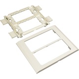 Middle Atlantic V4050 Cable Management Wiremold 4000 Device Mounting Bracket Fitting - Bracket - Ivory - Steel (v4050) 999569694716