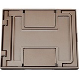 Wiremold FPCT - FloorPort Series Cutout Cover Assembly - Cover - Bronze - Die-cast Aluminum (FPCTBZ)
