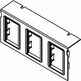 Middle Atlantic C10105P-3ACT Faceplates & Mounting Boxes Wiremold Ac Series Communication Plate - Gray (c10105p-3act) C10105p3act 786564565833