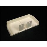 Wiremold CableSmart Series 40N2 Blank End Fitting - White - End Fitting - White (40N2F20WH)