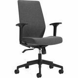 Swift High Back Synchro-Tilter, Grey - Offices to Go Swift High Back Synchro-Tilter Office Chair - Grey
