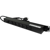 Wiremold Plug-In Outlet Center 6-Outlet Power Strip - 6 x AC Power - 15 ft Cord - 15 A Current -...