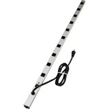 Wiremold Plug-In Outlet Center 10-Outlet Power Strip - 10 x AC Power - 15 ft Cord - 20 A Current -...