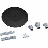 Wiremold PSRC9 Series Flush Furniture Feed Fitting - Feed Fitting - Gray (PSRC9FFTCGY)