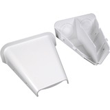 Wiremold End Fitting - End Fitting - Ivory - Polyvinyl Chloride (PVC) (MXN2F21V)