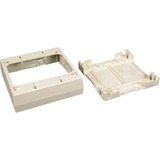 Middle Atlantic 2347-2-WH Mounting Kits Wiremold 2347-2wh Mounting Box - White - Polyvinyl Chloride (pvc) (2347-2-wh) 23472wh 786776523560