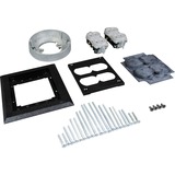 Middle Atlantic S175BRN Faceplates & Mounting Boxes Wiremold Source I Double Duplex Power Activation - Brown - Polycarbonate (s175brn) 786564282198