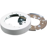 Middle Atlantic 5737WH Mounting Kits Wiremold Raceway Mounting Box - White - Steel (5737wh) 786776562859