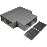 Wiremold ALA4800 Tee Fitting - Tee Fitting - Aluminum (ALA4815)