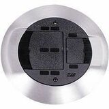 Wiremold Poke-Thru Device Finish Flange/Slide Holder Assembly - x 4