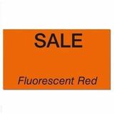 Avery� Price Tag Label - Sale - x 25/32" (19.80 mm) Width x 7/16" (11.20 mm) Length - Roll - Removable Adhesive - Rectangle - Fluorescent Red - 2500 / Roll - 20000 Total Label(s) - 8 / Pack