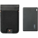 Image of UAG Metropolis Kevlar Wallet with Tracker Card for Apple - Kevlar Black