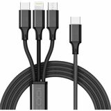 Image of CODi 4' 3-in-1 Multi-Charging Cable (USB-C Connection)