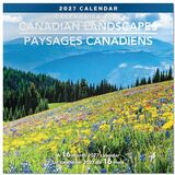 Calendrier mural Mead&reg; 2027 de 16 mois, Paysages canadiens