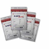 keeperbag 9x12 SAFE keeperbag Security Deposit Bag - White - 12" (304.80 mm) Length x 9" (228.60 mm) Width - Seal Closure - White - Plastic, Polyethylene - Transporting, Bank, Commercial, Deposit, Currency Handling - 500 / Pack