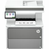 HP LaserJet Enterprise 5601dn Wired Laser Multifunction Printer - Monochrome - White, Blue