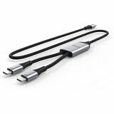 Image of CODi USB-C to Dual USB-C Charging Cable with Lightning Adapter, 6 ft.