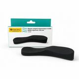 IntekView Mobile Wrist Support - 0.70" (17.78 mm) Height x 1.60" (40.64 mm) Width - Black, Beige - Silicone - Anti-slip, Fatigue Resistant - Mouse - 1 Pack