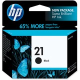 HP 21 Original Ink Cartridge - Single Pack - Inkjet - 150 Pages - Black - 1 Each