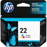 HP 22 Original Ink Cartridge - Single Pack - Inkjet - Standard Yield - 165 Pages - Color - 1 Each