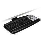 3M™ Lever Adjust Keyboard Tray with Standard Keyboard and Mouse Platform
