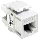 Leviton eXtreme 6+ Component-Rated Keystone Jack - RJ-45, 110 (61110-RW6)