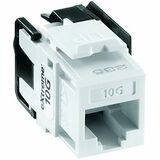 Leviton 6110G-RT6 Cable Ends/Connectors Leviton Extreme 10g Channel-rated Keystone Jack - Rj-45, 110 6110g-rt6 6110grt6 078477286333