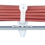 Panduit TM2PWH25-C Cable Management Winged Push Barb Cable Tie Mount Tm2pwh25c 074983222353