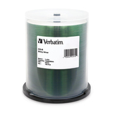 Verbatim CD-R 700MB 52X Shiny Silver Silk Screen Printable - 100pk Spindle - 700MB - 100 Pack