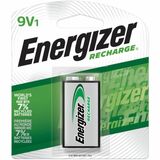 Energizer 9-Volt Recharge Batteries - For Multipurpose - Battery Rechargeable - 9V - 175 mAh - 8.4 V DC - 1 Each