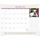 AAGDMD16632 - At-A-Glance Puppies Monthly Desk Pad