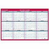 AAGPM21228 - At-A-Glance Reversible Paper Yearly Wall Plann...