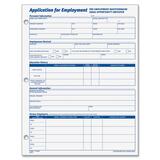 Adams Double-Sided Employment Application Forms