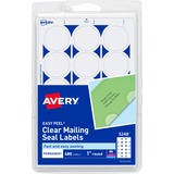 Avery® Avery Printable Mailing Seals, Clear, 1