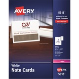 AVE5315 - Avery&reg; Printable Note Cards, Two-Sided P...