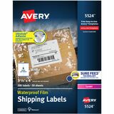 Avery® Waterproof Labels, 3-1/3