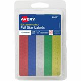 Avery%26reg%3B+Assorted+Foil+Star+Labels