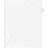 Avery® Individual Legal Exhibit Dividers - Avery Style - Unpunched