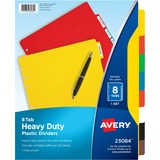 Avery%26reg%3B+Plastic+Tab+Dividers+w%2F+White+Labels