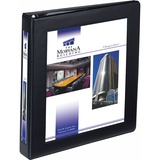 Avery® Heavy-Duty Framed View 3-Ring Binder - 1" Binder Capacity - Letter - 8 1/2" x 11" Sheet Size - 275 Sheet Capacity - 3 x Ring Fastener(s) - 2 Pocket(s) - Vinyl - Recycled - Pocket, Heavy Duty, One Touch Ring, Business Card Holder, Locking Ring, Durable - 1 Each
