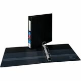 Avery Heavy-Duty Binder with Locking One Touch EZD Rings - 1 1/2" Binder Capacity - Letter - 8 1/2" x 11" Sheet Size - 400 Sheet Capacity - Ring Fastener(s) - 4 Pocket(s) - Polypropylene - Recycled - Label Holder, Pocket, One Touch Ring, Heavy Duty, 