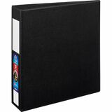 Avery Heavy-Duty Binder with Locking One Touch EZD Rings - 2" Binder Capacity - Letter - 8 1/2" x 11" Sheet Size - 540 Sheet Capacity - Ring Fastener(s) - 4 Pocket(s) - Polypropylene - Recycled - Label Holder, Pocket, One Touch Ring, Heavy Duty, Long