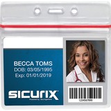 BAU47830 - SICURIX Sealable ID Badge Holder