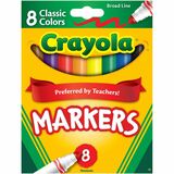 CYO587708 - Crayola Classic Colors Broad Line Markers