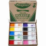 CYO588210 - Crayola 10-Color Marker Classpack