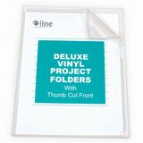 C-Line Letter Project File - 8 1/2" x 11" - Vinyl - Clear - 50 / Box