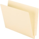 Pendaflex Letter Recycled End Tab File Folder - 8 1/2" x 11" - 3/4" Expansion - Manila - 10% Recycled - 100 / Box