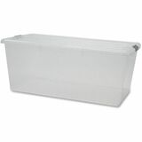IRS100201 - IRIS Clear Storage Boxes with Lids